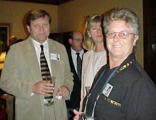 Jim Kollar, [Marilou Kollar], Leslie Hepler Reynolds